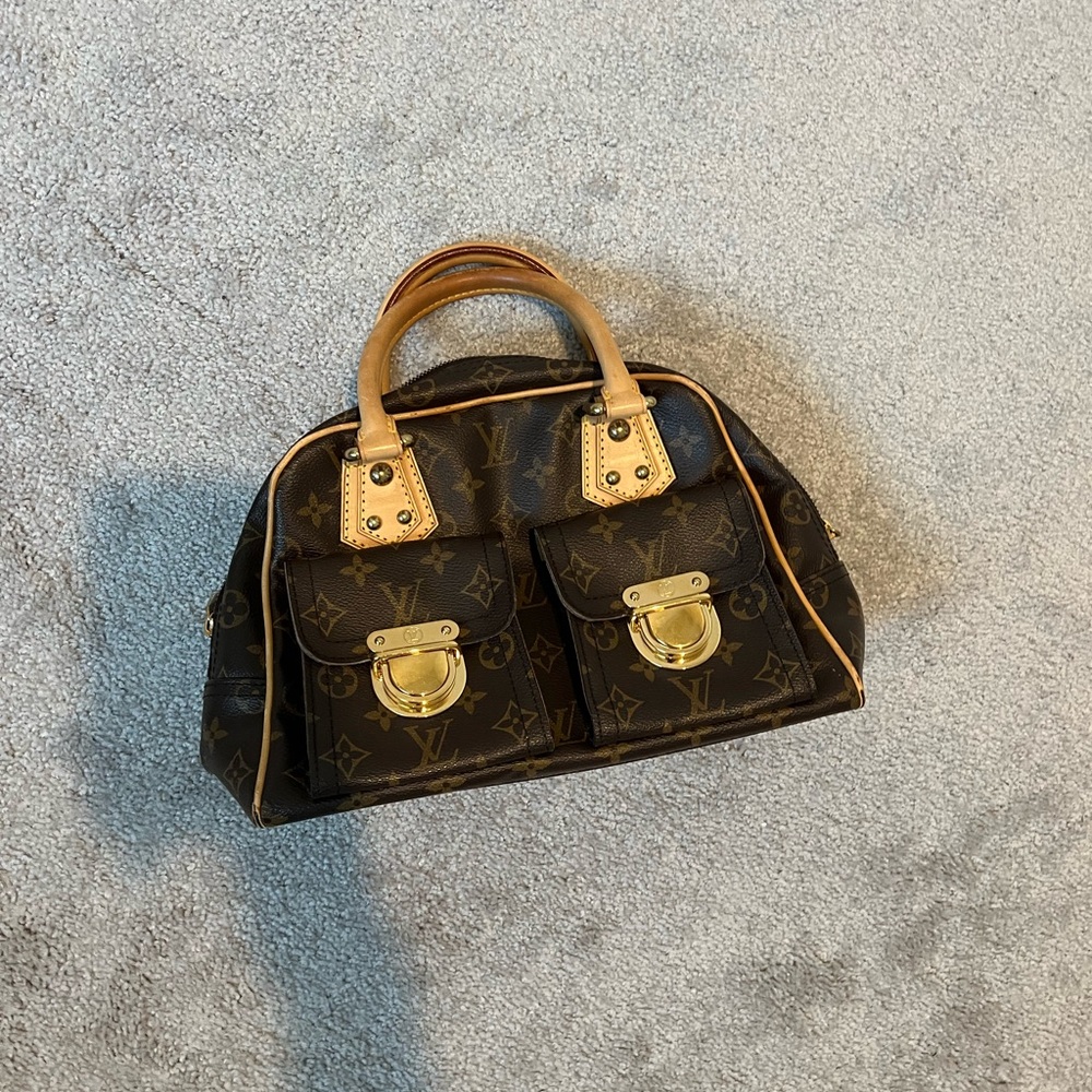 Louis Vuitton Brown Monogram Satchel